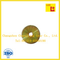 El acero de carbono de alta calidad Zinc Plating-Yellow Plate Wheel